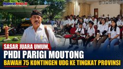 PHDI Parimo Bawah 75 Kontingen UDG Ke Sulawesi Tengah, Target Juara Umum