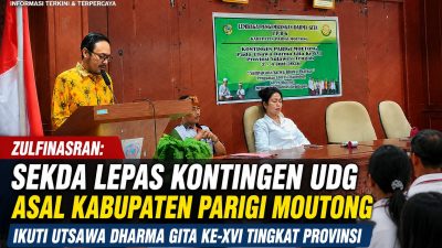 Sekda Parimo Lepas Kontingen UDG ke Ajang Provinsi Sulawesi Tengah 2026