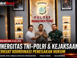 Perkuat Sinergitas TNI–Polri dan Kejaksaan, Kapolres Parimo Gelar Silaturahmi Lintas Lembaga