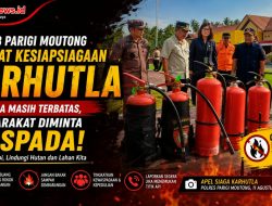 Wabup Parimo Tegaskan Kesiagaan Karhutla, Sarana Pemadam Masih Perlu Diperkuat