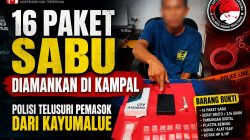 16 Paket Sabu Diamankan di Kampal, Polisi Telusuri Pemasok dari Kayumalue