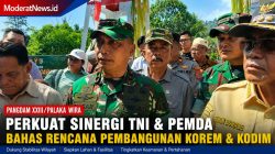 Pemda Parimo Siap Dukung Pembangunan Kodim dan Korem, Ini Penjelasan Pangdam XXIII/Palaka Wira