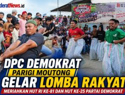 DPC Demokrat Parimo Gelar Lomba Rakyat, Meriahkan HUT RI ke-81 dan HUT ke-25 Demokrat