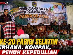 HUT ke-20 Parigi Selatan, Rayakan Sederhana, Perkuat Toleransi, dan Galang Bantuan Bencana
