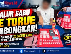 20 Paket Sabu Siap Edar Dibekuk di Torue, Polisi Bongkar Jalur dari Palu