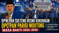 PAN Parimo Kukuhkan DPC 23 Kecamatan, Target Lima Kursi DPRD pada 2029