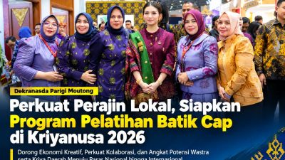 Dekranasda Parigi Moutong Pacu Perajin Lokal, Pelatihan Batik Cap Disiapkan