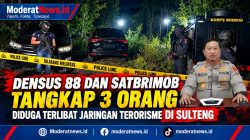 Densus 88 Bergerak di Sulteng, 3 Terduga Teroris Ditangkap di Parimo dan Poso