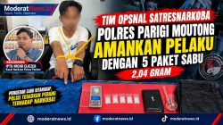 5 Paket Sabu 2,04 Gram Disita, Pria di Baliara Parimo Dibekuk Polisi