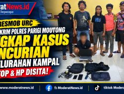 Gerak Cepat Tim URC, Terduga Pencuri Masjid dan Sekolah di Kampal Diciduk