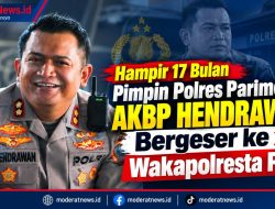 Rotasi Polri, AKBP Hendrawan Tinggalkan Polres Parimo, Geser ke Wakapolresta Palu