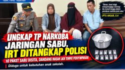 Dalih Biaya Sekolah Anak, IRT Diduga Jual Sabu, Berakhir Ditangan Polisi