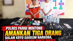 Narkoba di Bantaya Disikat, Tiga Orang Diamankan, 10 Bong Disita