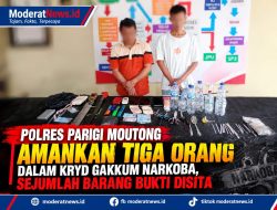 Narkoba di Bantaya Disikat, Tiga Orang Diamankan, 10 Bong Disita