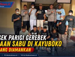 Polsek Parigi Gerebek Dugaan Peredaran Sabu di Kayuboko, Empat Orang Diamankan
