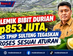 Polemik Bibit Durian Rp853 Juta, Kadis TPHP Sulteng Tegaskan Proses Sesuai Aturan