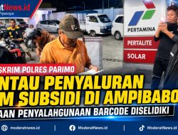 Cegah Penyimpangan BBM Subsidi, Polres Parimo Awasi SPBU Ampibabo