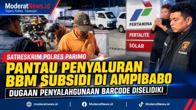 Cegah Penyimpangan BBM Subsidi, Polres Parimo Awasi SPBU Ampibabo