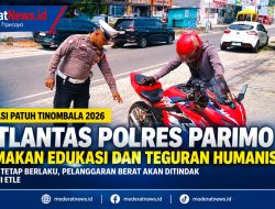 Operasi Patuh Tinombala 2026, Satlantas Polres Parimo Kedepankan Edukasi dan Teguran Humanis