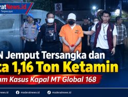 BNN Sita 1,16 Ton Ketamin dalam Kasus Kapal MT Global 168