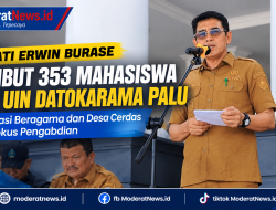 Bupati Erwin Burase Sambut 353 Mahasiswa KKN UIN Datokarama Palu